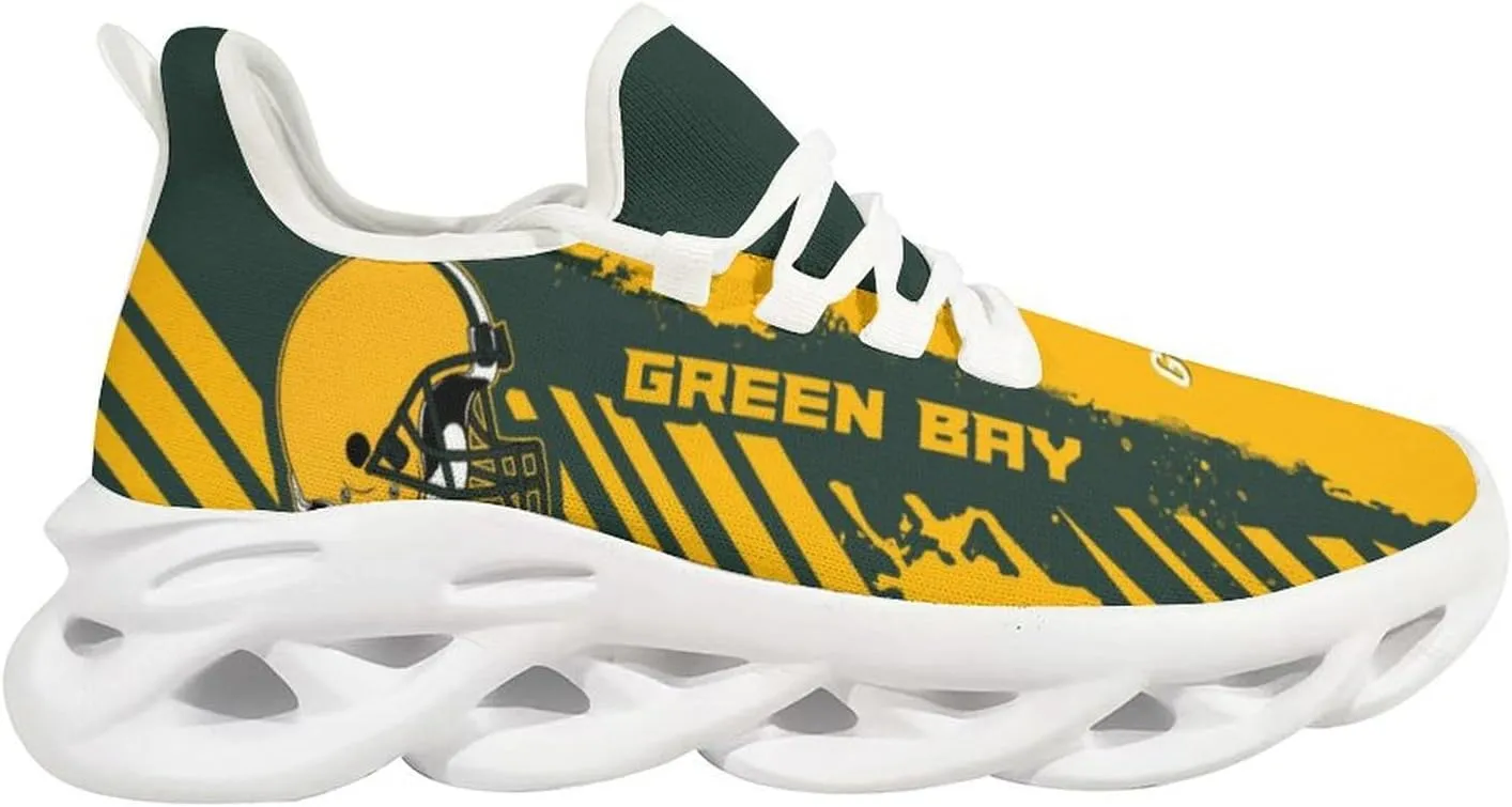 Men's Football Flex Control Sneakers Casual Breathable Fans Gifts Sports Workout Athletic Gym Slip-on Shoes for Men Women