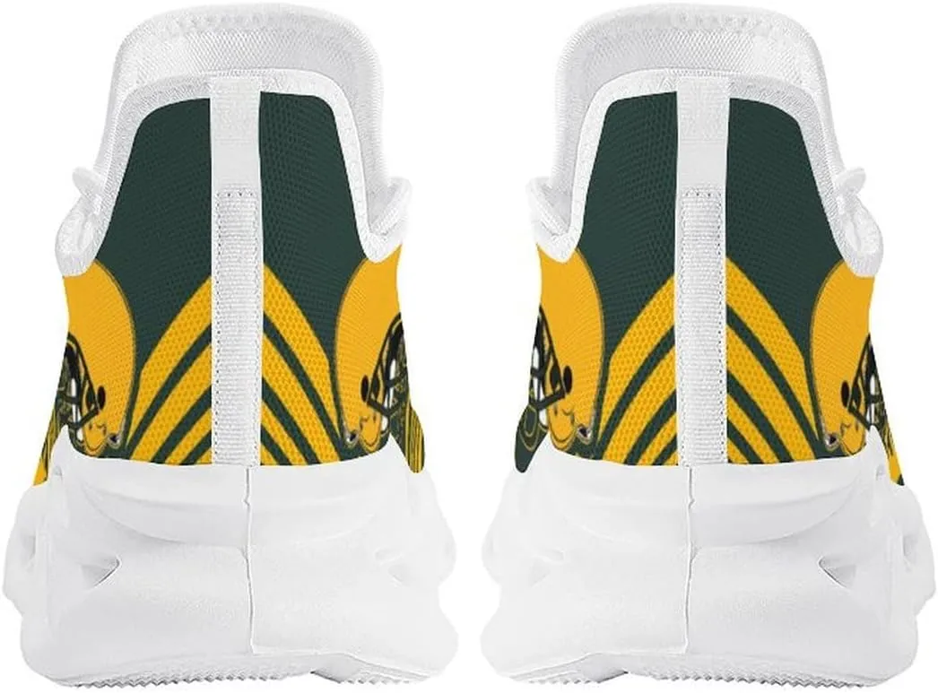 Men's Football Flex Control Sneakers Casual Breathable Fans Gifts Sports Workout Athletic Gym Slip-on Shoes for Men Women