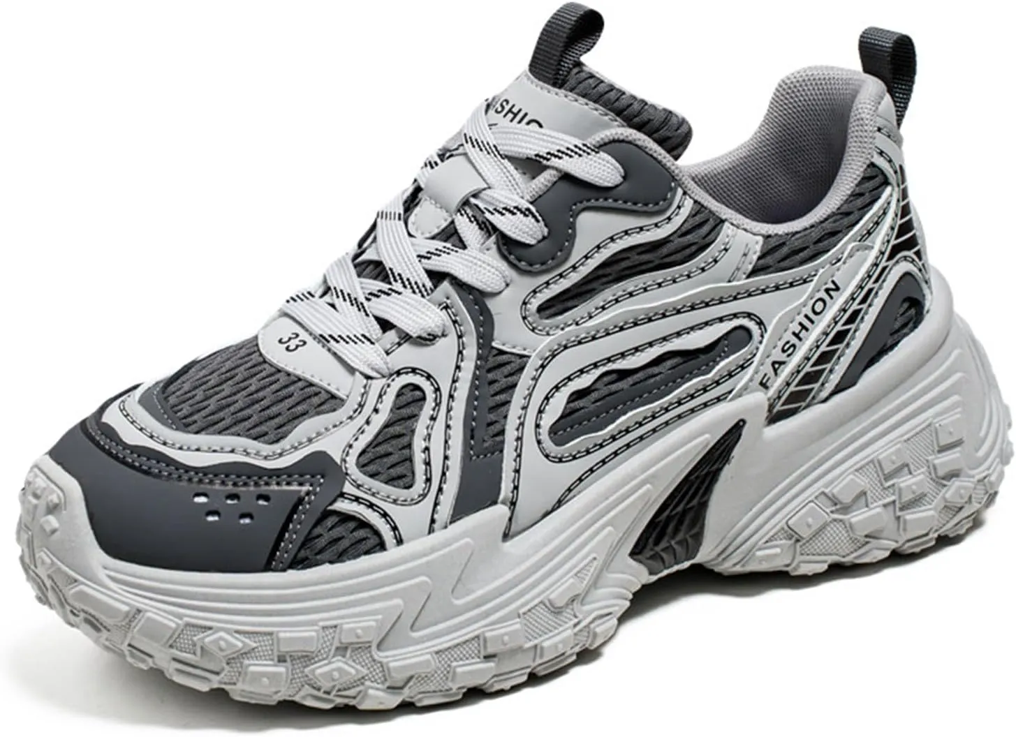 Mens Running Shoes Tennis Walking Shoes Chunky Sneakers Workout Casual Athletic Shoes
