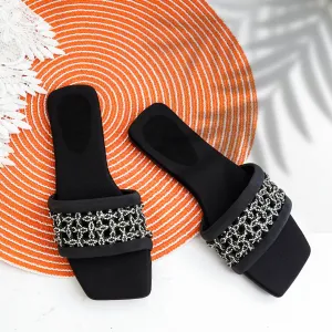 Midnight Spark Flat - Black