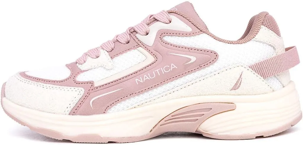 Nautica Kids Boys & Girls Athletic Sneakers - Chunky Cushion Heel Running & Hiking Shoes (Lace-Up/Bungee Slip-On) (Big Kid/Little Kid/Toddler)