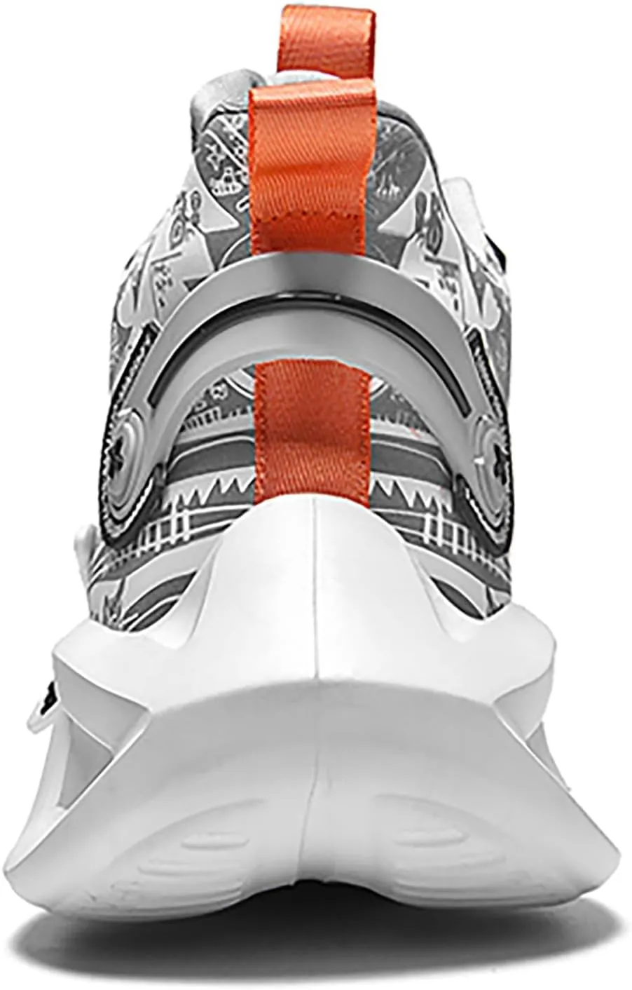 Niepce Inc Streetwear Fashion Men's Chunky Sneakers with Design
