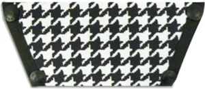 Onesole Houndstooth Top, Houndstooth print for interchangeable Top for women, interchangeable Tops for women's wedge Sandals with Houndstooth print designs, travel-friendly, As Seen on Shark Tank, 6