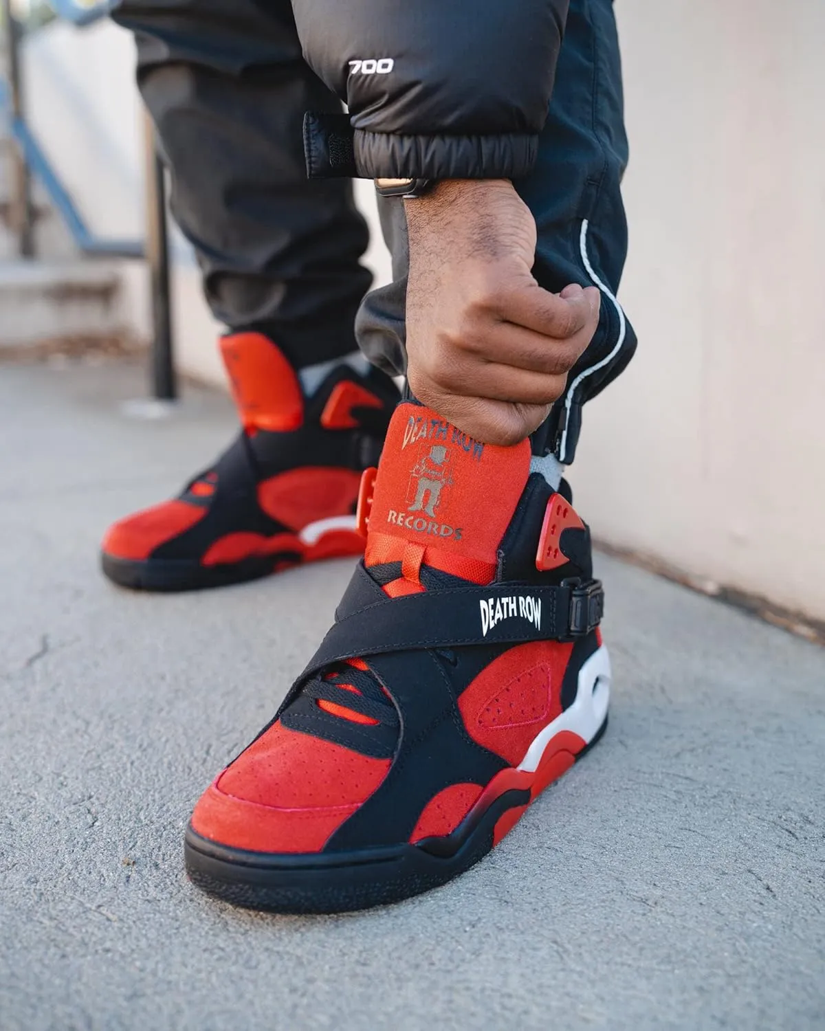 PATRICK EWING ATHLETICS ROGUE x DEATH ROW RECORDS Red/White/Black 1BM01784-602