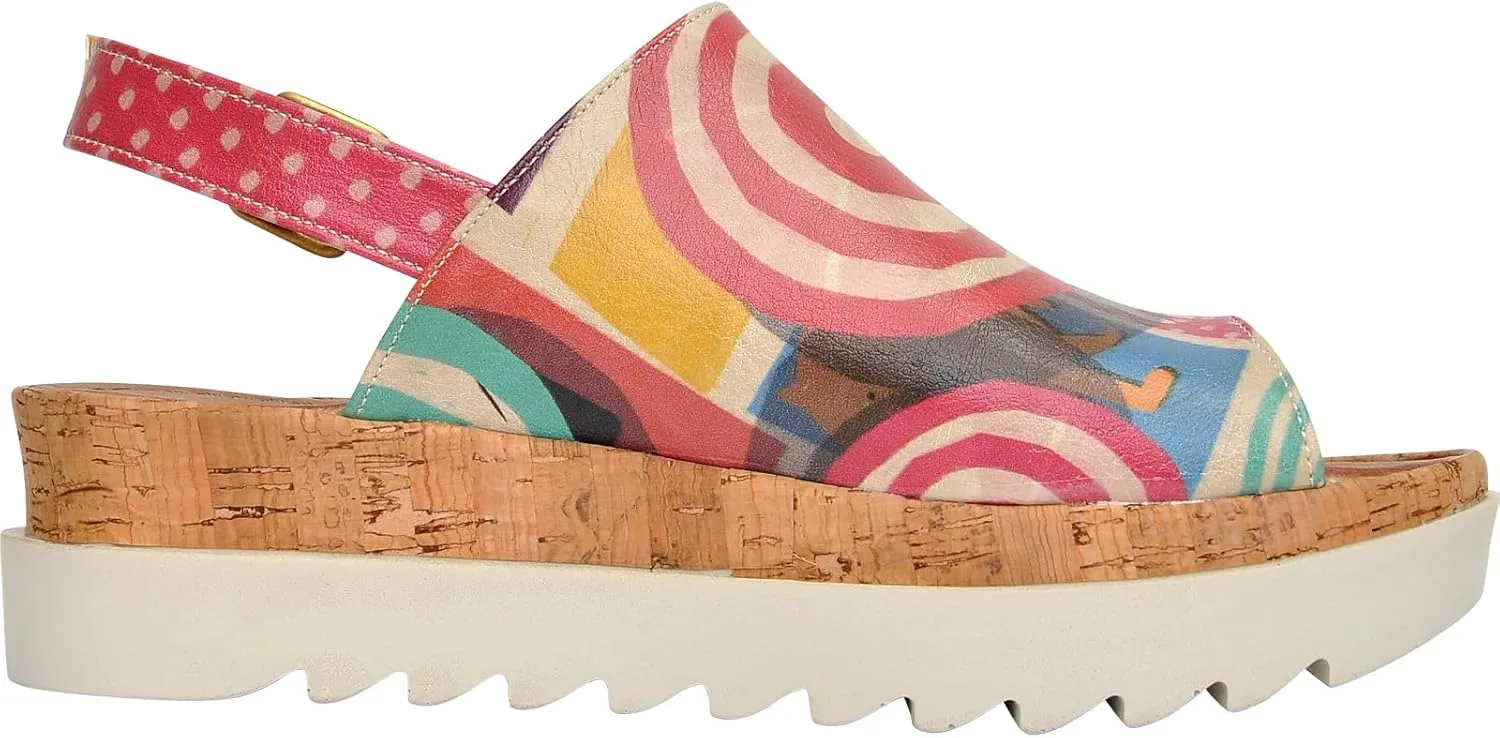 Platform Sandals Women - Vegan and Handmade Wedge Sandals for Women
