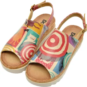 Platform Sandals Women - Vegan and Handmade Wedge Sandals for Women
