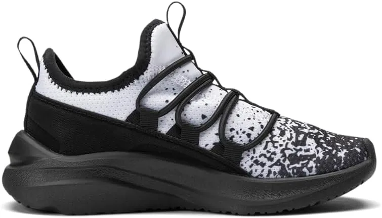 PUMA Kids Boys One4all Speckle Slip On Sneakers Shoes Casual - Black - Size 11 M