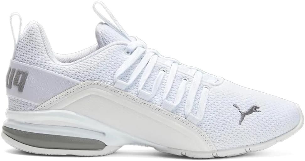 PUMA Mens Axelion Refresh Runing Running Sneakers Shoes - White - Size 12 M