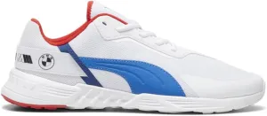 Puma Mens BMW MMS Tiburion Logo Lace Up Sneakers Shoes Casual - White