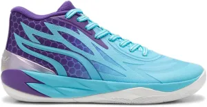 PUMA Mens Mb.02 Fade Basketball Sneakers Shoes - Purple - Size 14 M