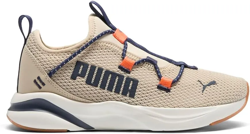 Puma Mens Softride Rift Slip On Bold 2.0 Running Sneakers Shoes - Beige