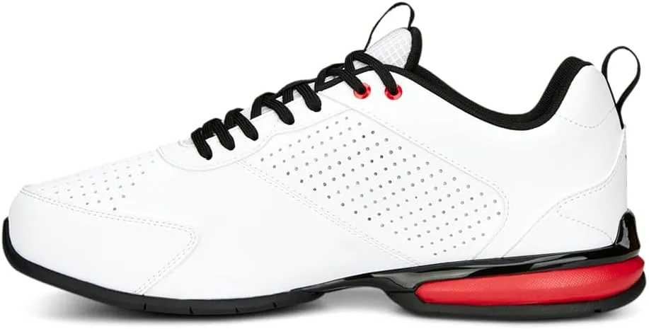 Puma Mens Tazon Advance Bold Running Sneakers Shoes - White