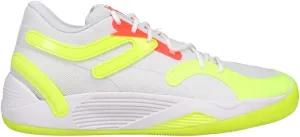 PUMA Mens TRC Blaze Court Glow Stick Basketball Sneakers Shoes - White - Size 13 M