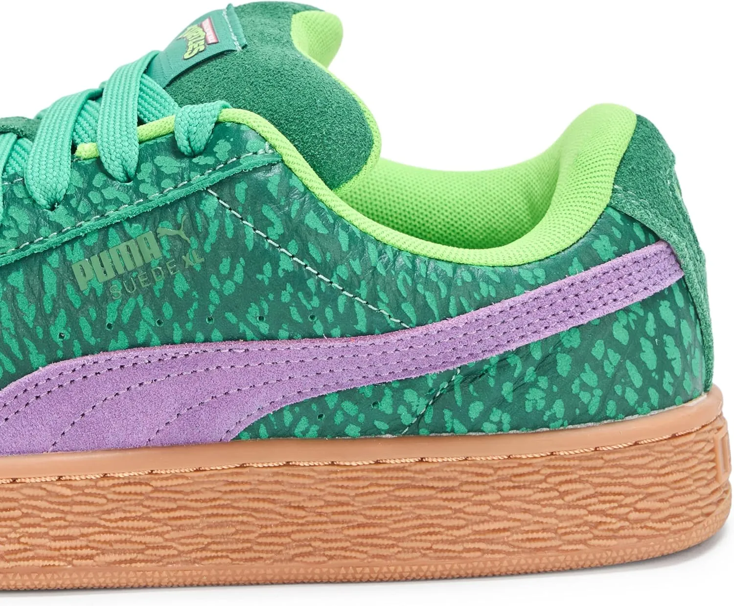 PUMA Unisex-Child Suede XL Teenage Mutant Ninja Turtles (Big Kid) Sneaker