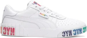 Puma Womens Cali Bold NYC Platform Sneakers Shoes Casual - White