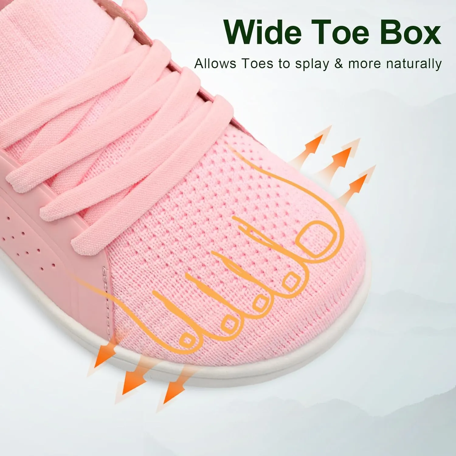 relxfeet Toddler Shoes Boys Girls Wide Barefoot Slip On Walking Tennis Sneakers