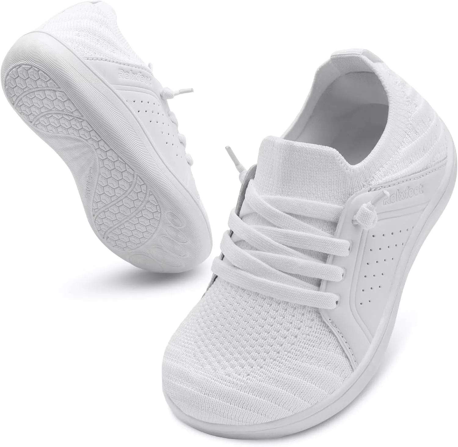 relxfeet Toddler Shoes Boys Girls Wide Barefoot Slip On Walking Tennis Sneakers