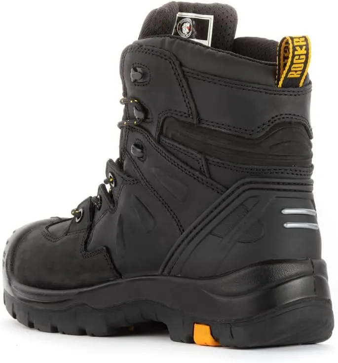 ROCKROOSTER Men's Woodland 6" Composite Toe Industrial & Construction Work Boots EH AK609 AK639