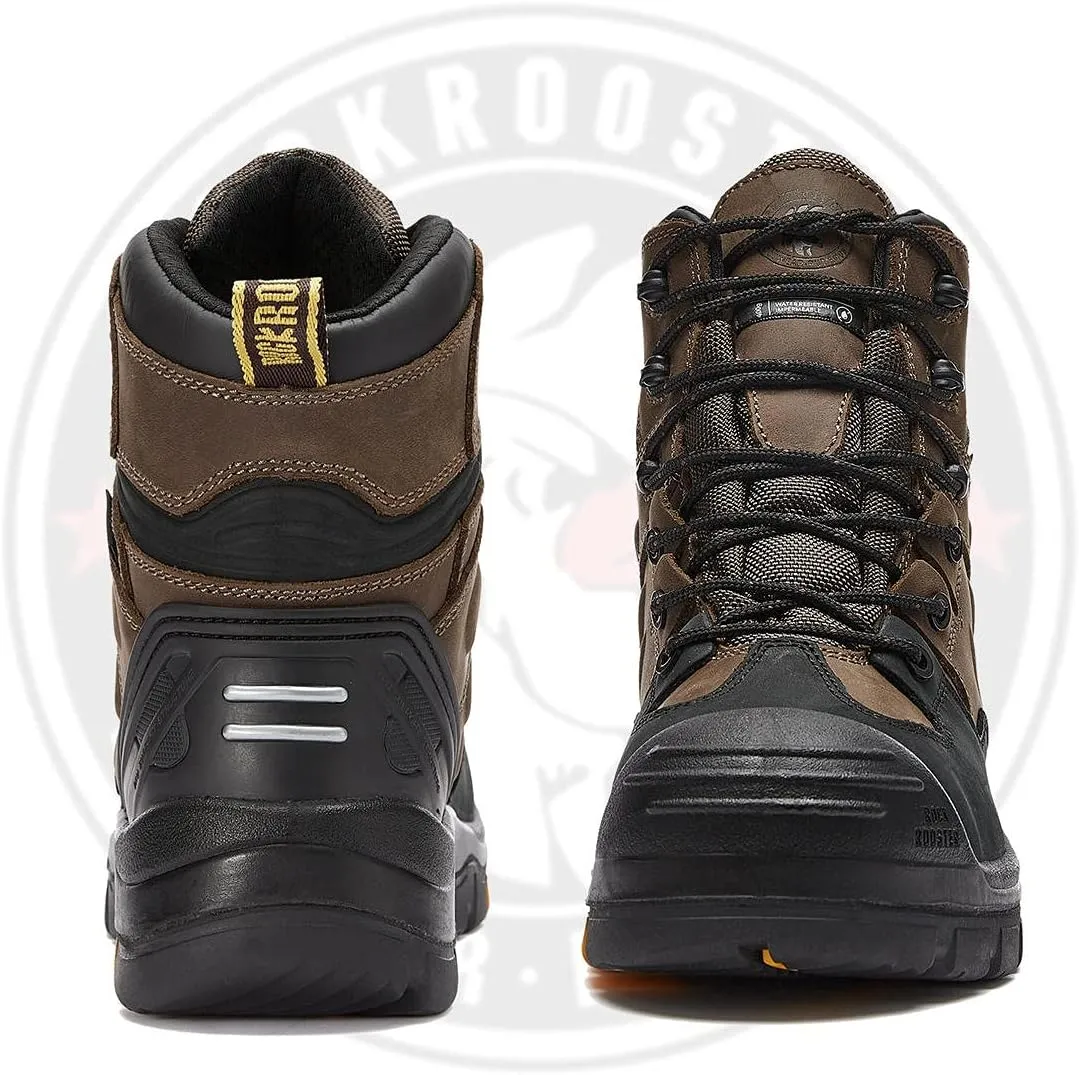 ROCKROOSTER Men's Woodland 6" Composite Toe Industrial & Construction Work Boots EH AK609 AK639