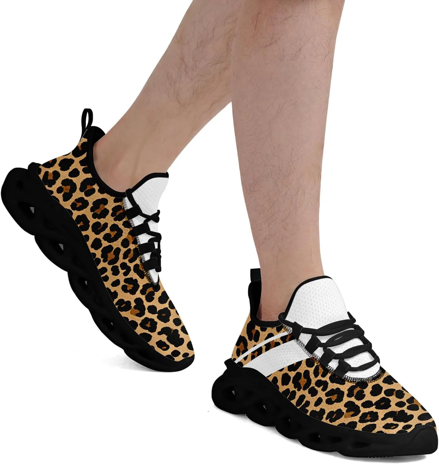 Running Shoes Athletic Sneakers Breathable Gym Trainers Lightweight Cushion Sports Walking Shoes