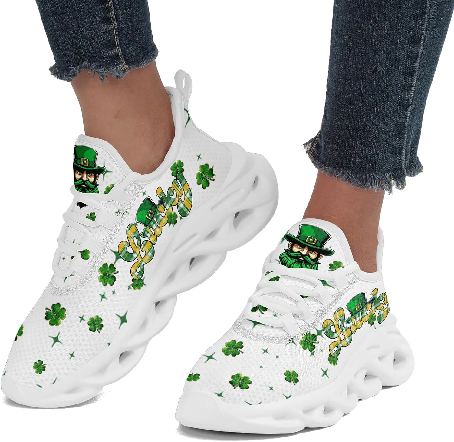 Running Shoes Sports Walking Sneakers Lightweight Trainers Breathable Fashion Tennis Shoes Causal Footwear for Men Women