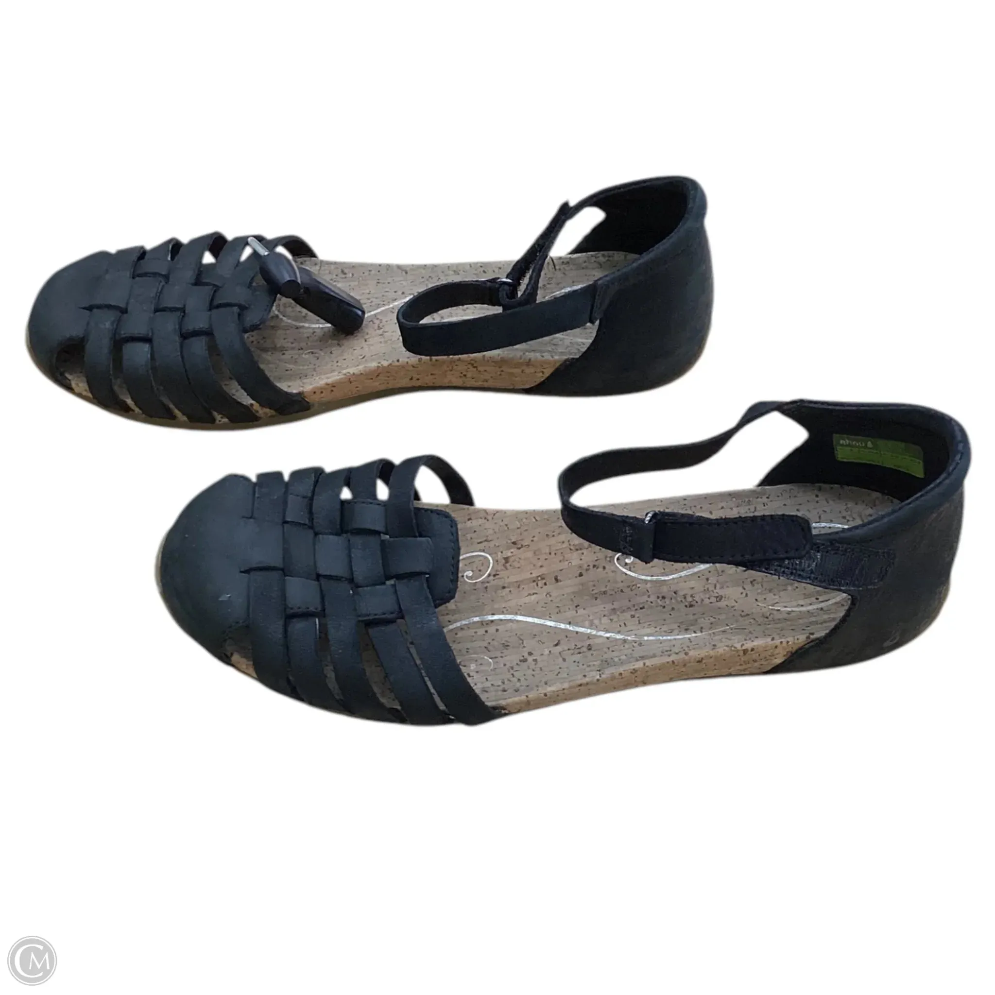 Shoes Flats By Clothes Mentor In Black, Size: 8