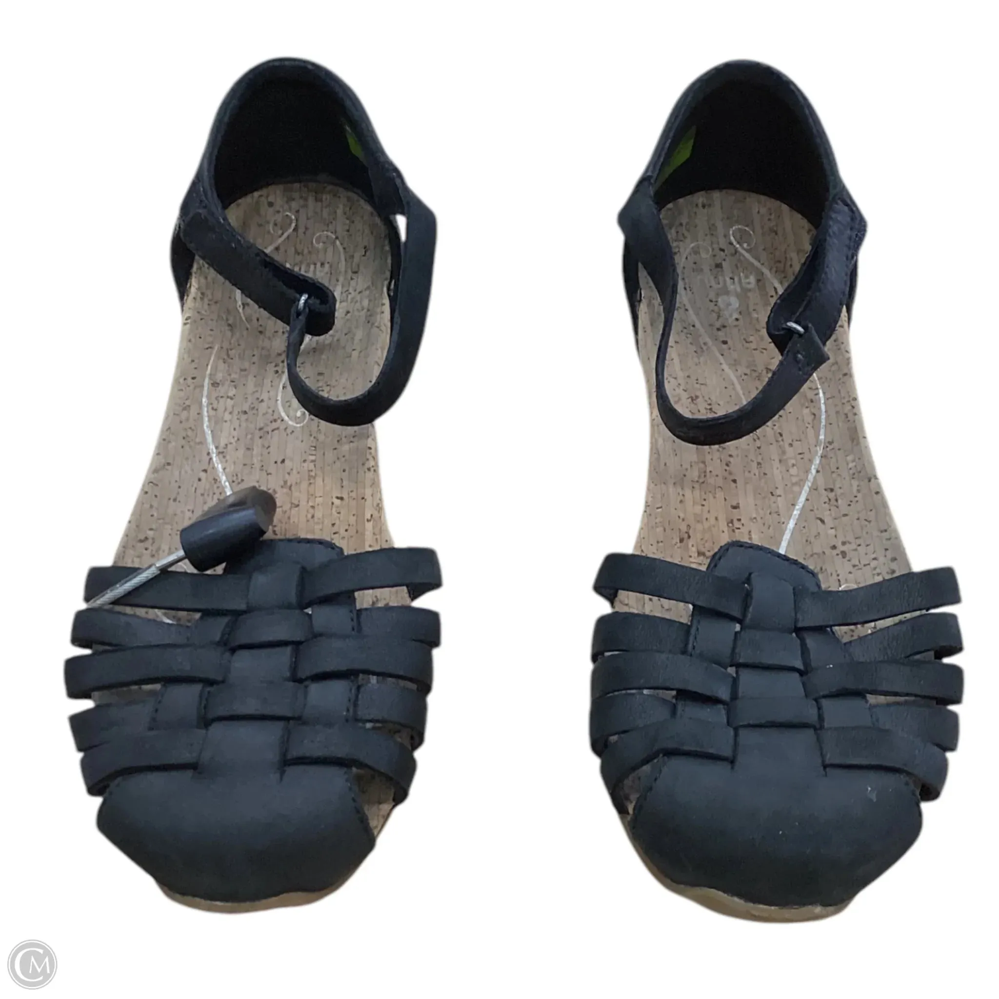 Shoes Flats By Clothes Mentor In Black, Size: 8