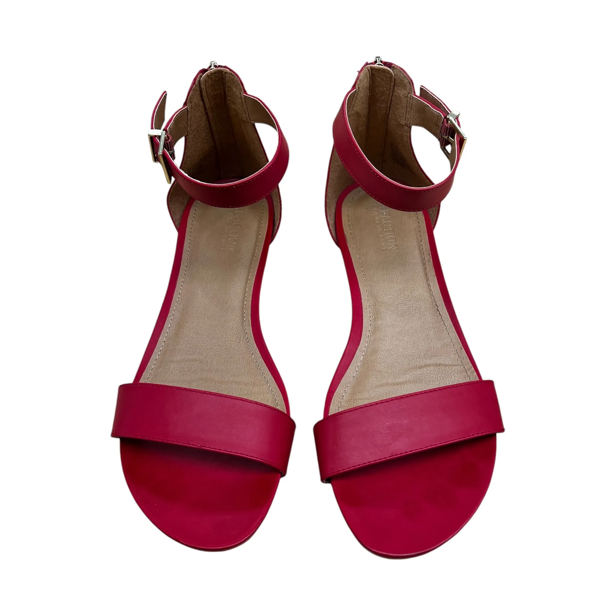 Shoes Flats By Kenneth Cole In Red, Size:8.5