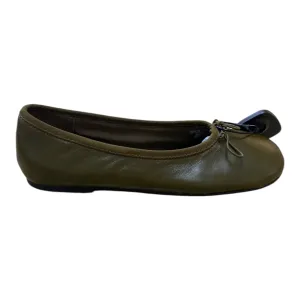 Shoes Flats By Zara In Green, Size:8