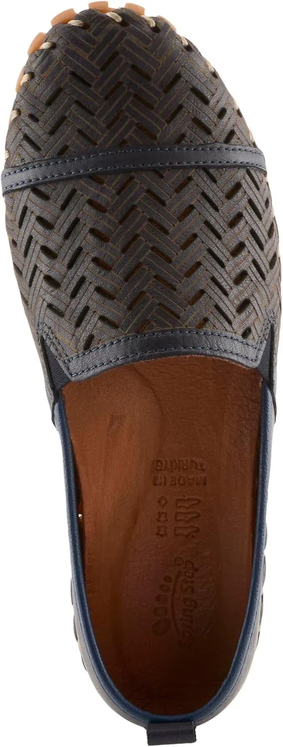 Spring Step Kapri Women's Leather Loafers with Arch Support & Removable Insole