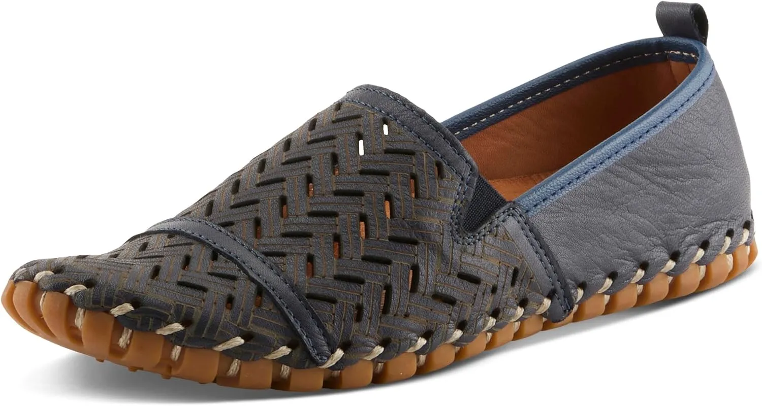 Spring Step Kapri Women's Leather Loafers with Arch Support & Removable Insole