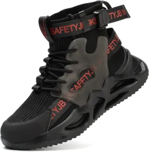 Steel Toe Shoes for Men Women Comfortable Fashion Safety Boots Lightweight Industrial & Construction Work Shoes