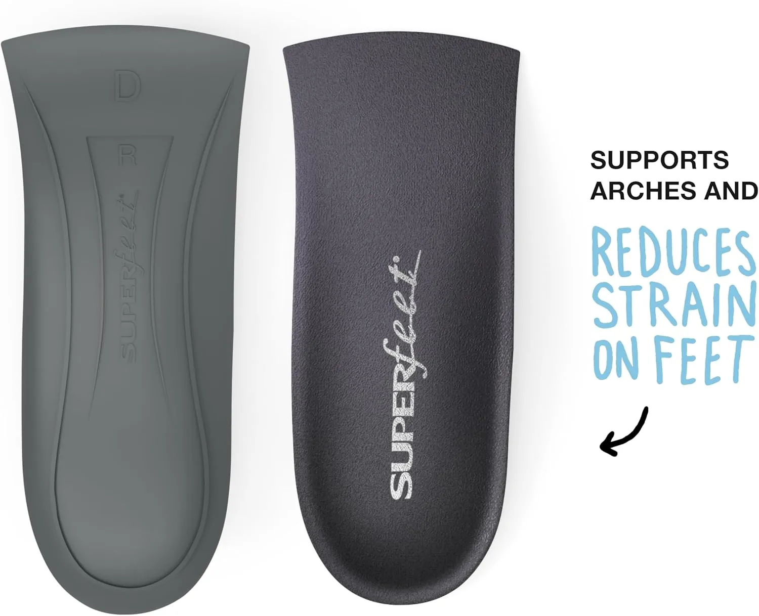 Superfeet Casual Easyfit High Heel Insoles - Orthotic Shoe Inserts for Women's Dress Shoes - Professional Grade
