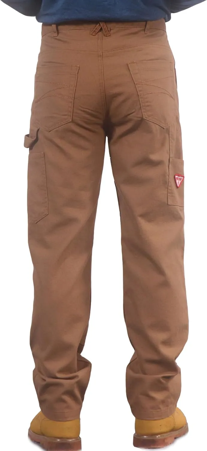 TICOMELA FR Pants for Men Flame Resistant Carpenter 100% Cotton Pre-Washed Fire Retardant Jeans