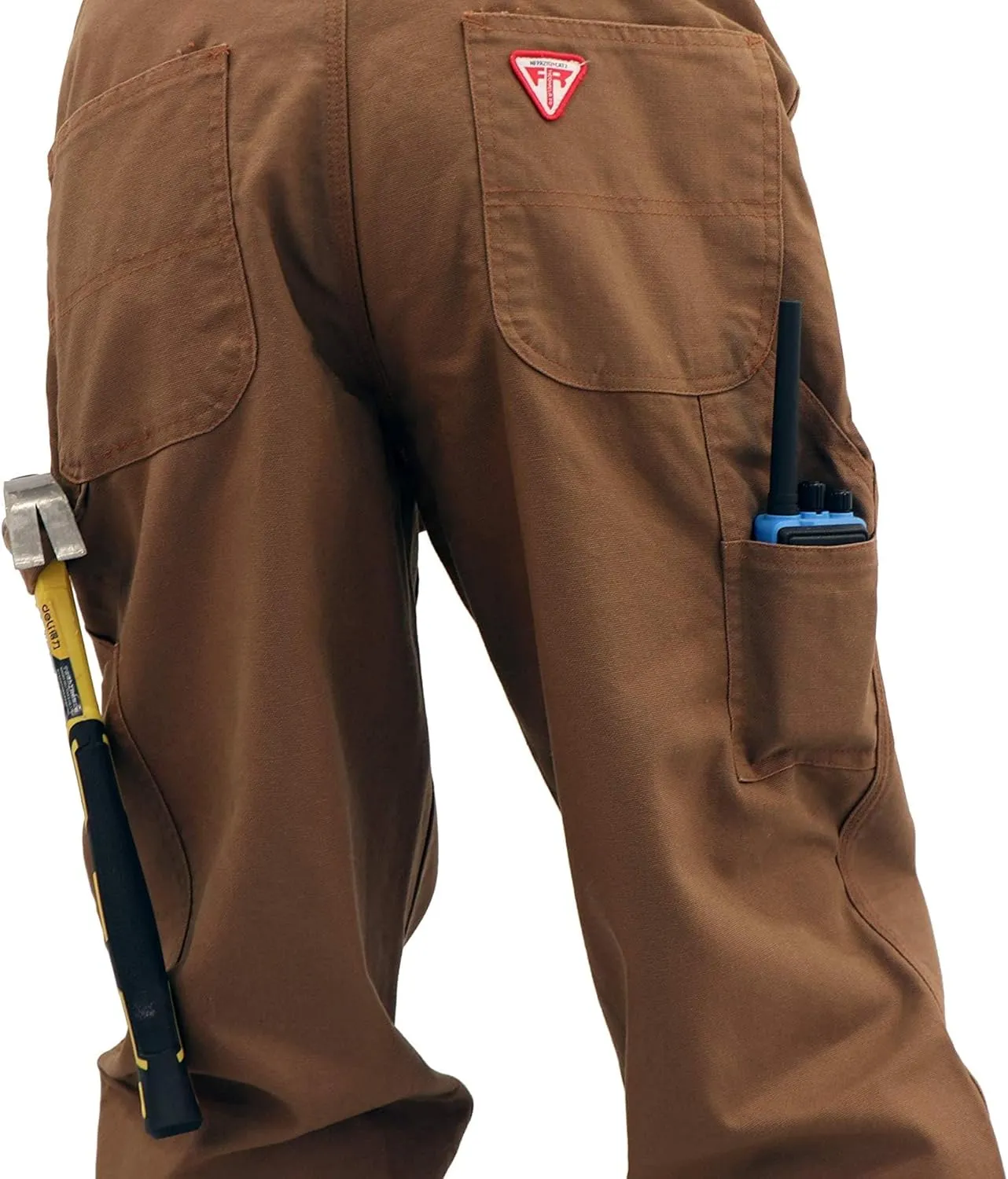 TICOMELA FR Pants for Men Flame Resistant Carpenter 100% Cotton Pre-Washed Fire Retardant Jeans