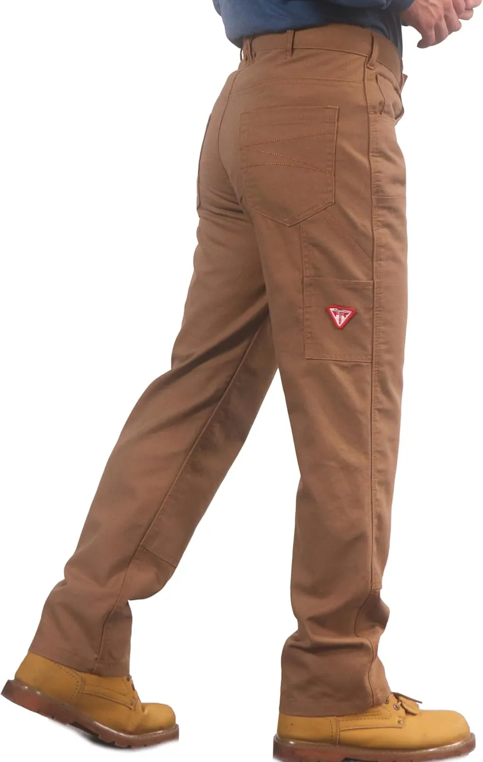 TICOMELA FR Pants for Men Flame Resistant Carpenter 100% Cotton Pre-Washed Fire Retardant Jeans