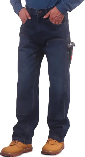 TICOMELA FR Pants for Men Flame Resistant Carpenter 100% Cotton Pre-Washed Fire Retardant Jeans