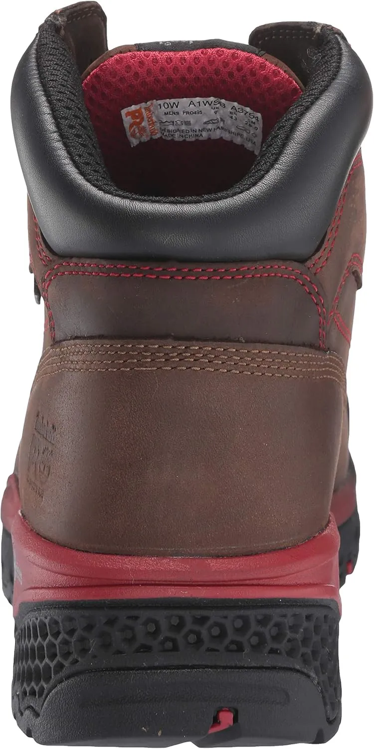 Timberland PRO Men's Bosshog 6 Inch Composite Safety Toe Puncture Resistant Waterproof Industrial Work Boot