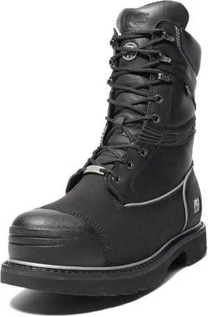 Timberland PRO Men's Gravel Pit Internal Met Guard 10 Inch Steel Safety Toe Puncture Resistant Insulated Waterproof Industrial Work Boot