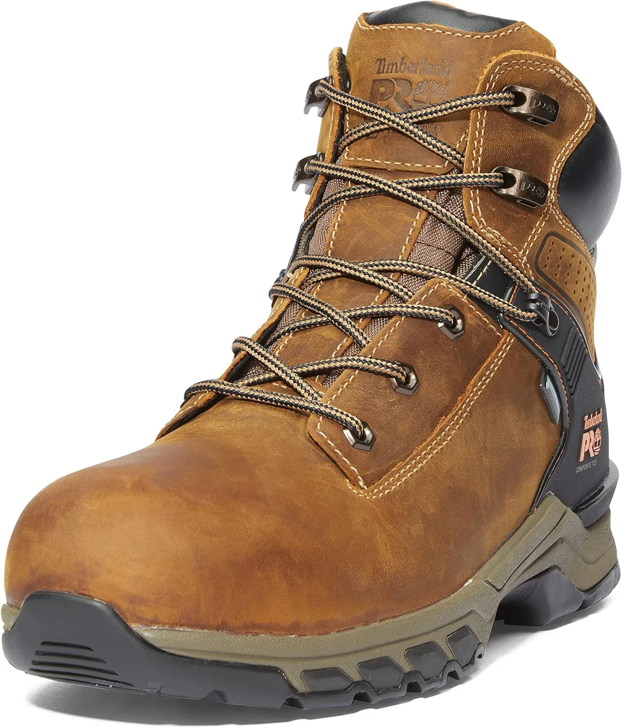 Timberland PRO Men's Hypercharge 6 Inch Composite Safety Toe Waterproof Industrial Work Boot