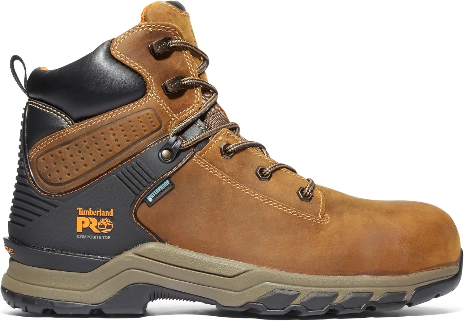 Timberland PRO Men's Hypercharge 6 Inch Composite Safety Toe Waterproof Industrial Work Boot