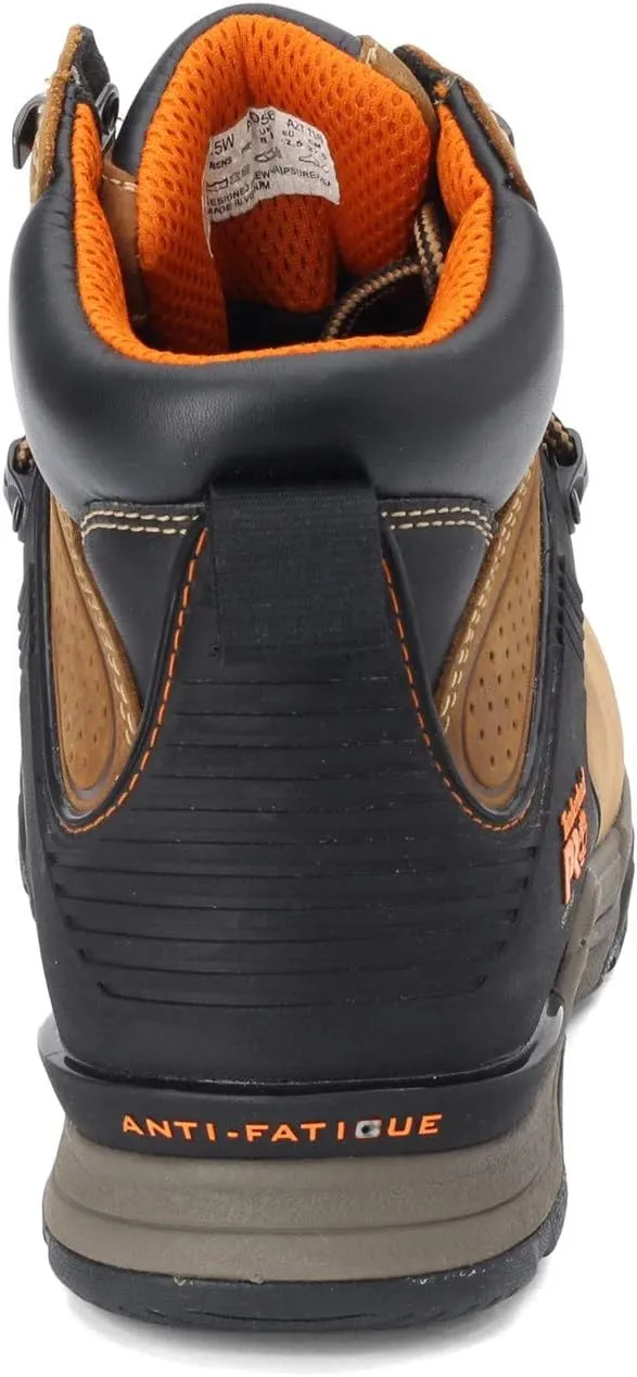 Timberland PRO Men's Hypercharge 6 Inch Soft Toe Waterproof Industrial Work Boot