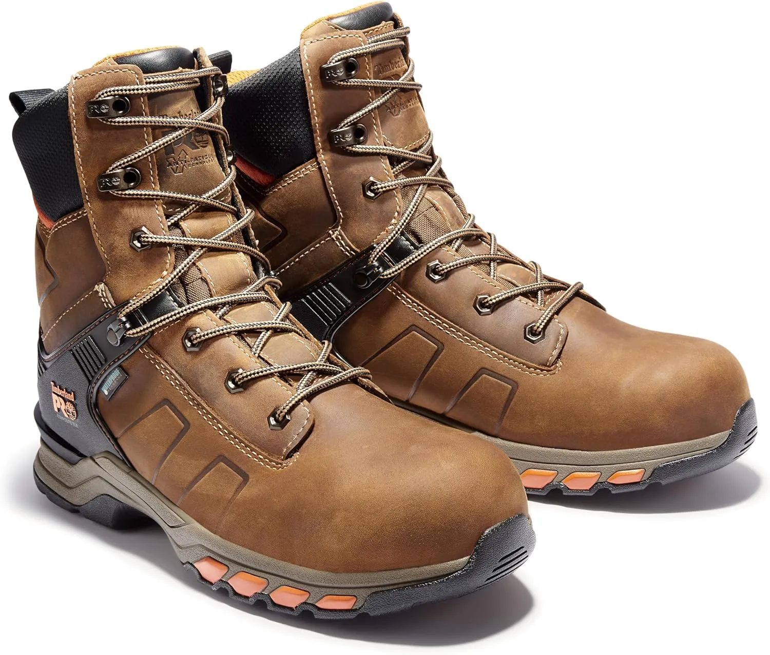 Timberland PRO Men's Hypercharge 8 Inch Composite Safety Toe Waterproof Industrial Work Boot