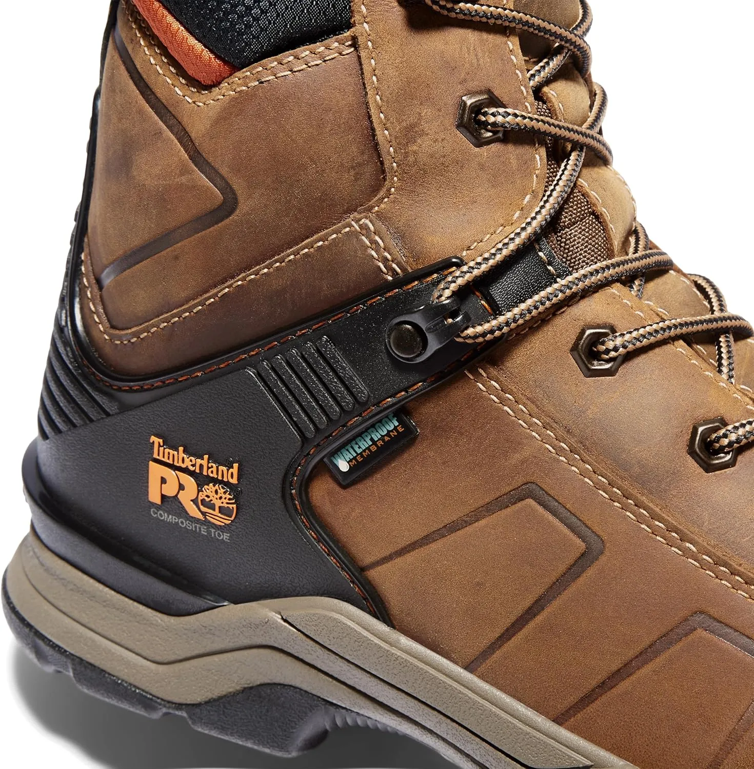 Timberland PRO Men's Hypercharge 8 Inch Composite Safety Toe Waterproof Industrial Work Boot