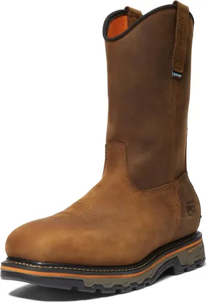 Timberland PRO Men's True Grit Pull on Composite Safety Toe Waterproof Industrial Western Work Boot