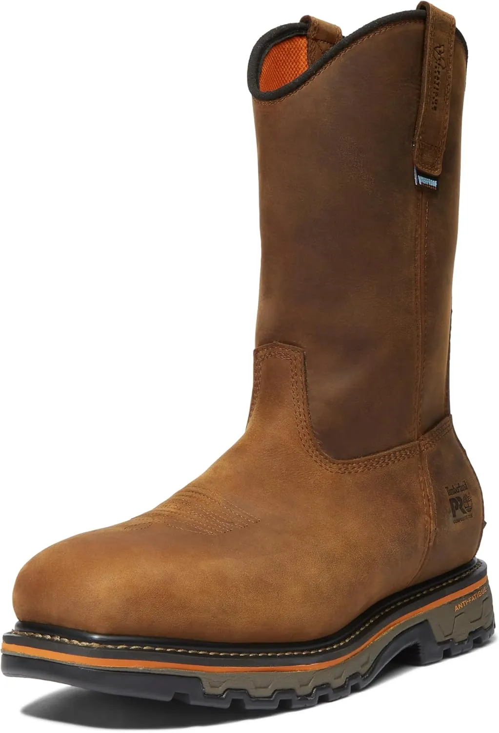Timberland PRO Men's True Grit Pull on Composite Safety Toe Waterproof Industrial Western Work Boot