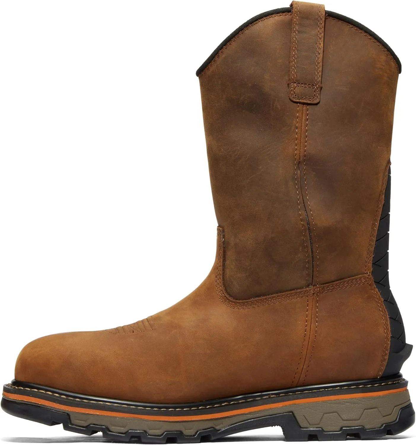 Timberland PRO Men's True Grit Pull on Composite Safety Toe Waterproof Industrial Western Work Boot