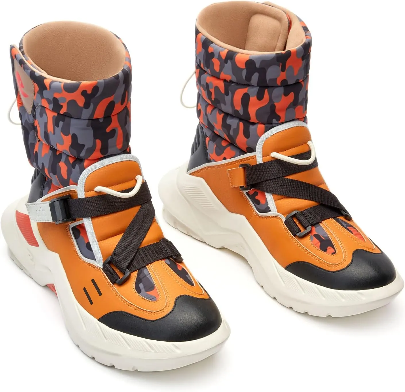 UIN Men's Chunky Fashion Sneakers Walking Casual Comfortable Art Painted Travel Designer Dad Shoes Chueca