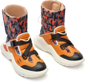 UIN Men's Chunky Fashion Sneakers Walking Casual Comfortable Art Painted Travel Designer Dad Shoes Chueca