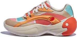 UIN Women's Chunky Fashion Sneakers Walking Casual Comfortable Art Painted Travel Designer Shoes Salamanca